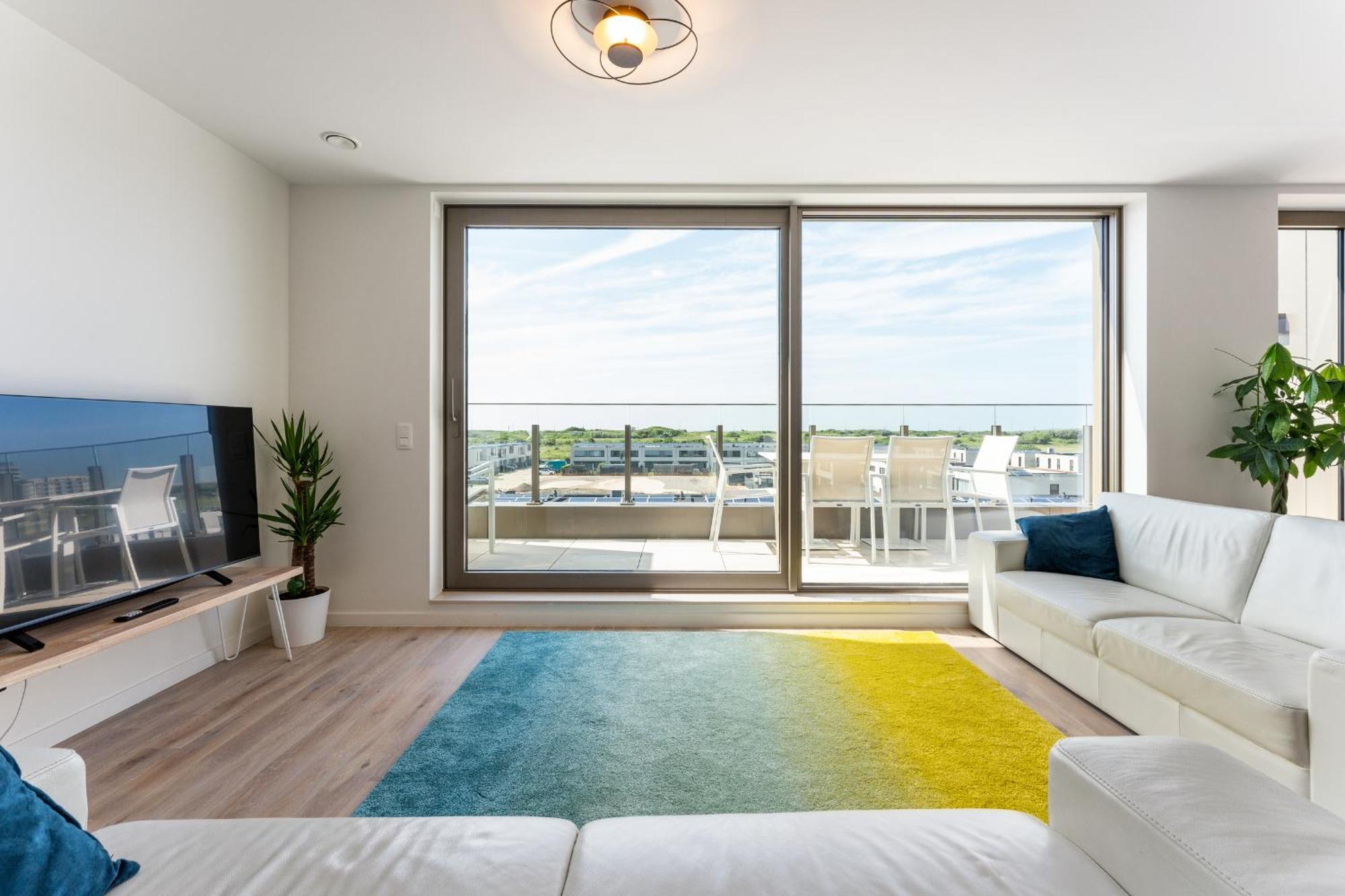 Lichtrijk En Ruim Appartement Met Zeezicht - 5P Остенде Екстер'єр фото